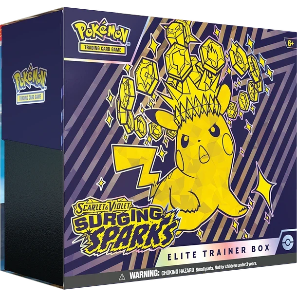 Surging Sparks Elite Trainer Box (Espanhol) PokéLotas