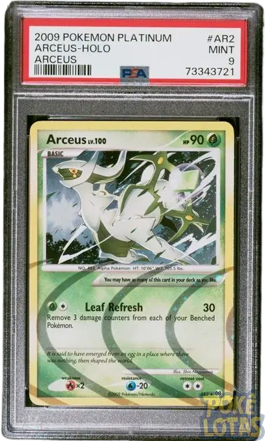 Arceus PSA9 PokéLotas