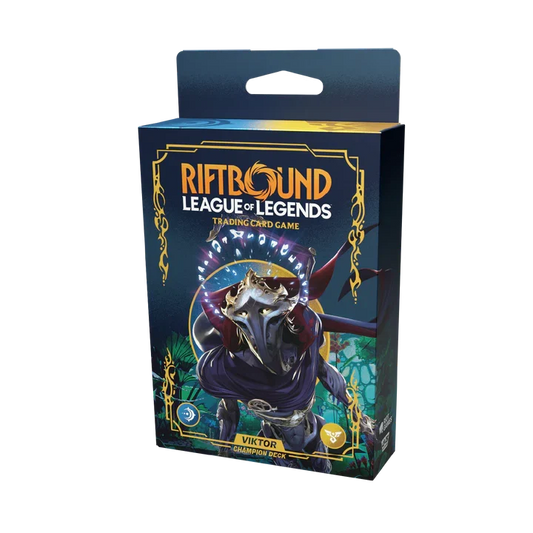 League of Legends Riftbound TCG - Champion Deck - Viktor PokéLotas