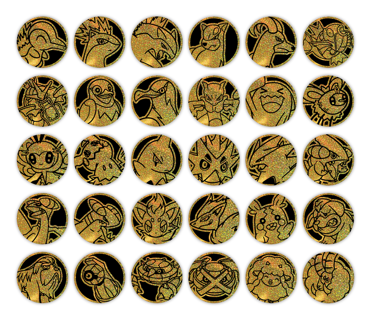 Pokémon TCG - Chasing Glory Together Coin Set