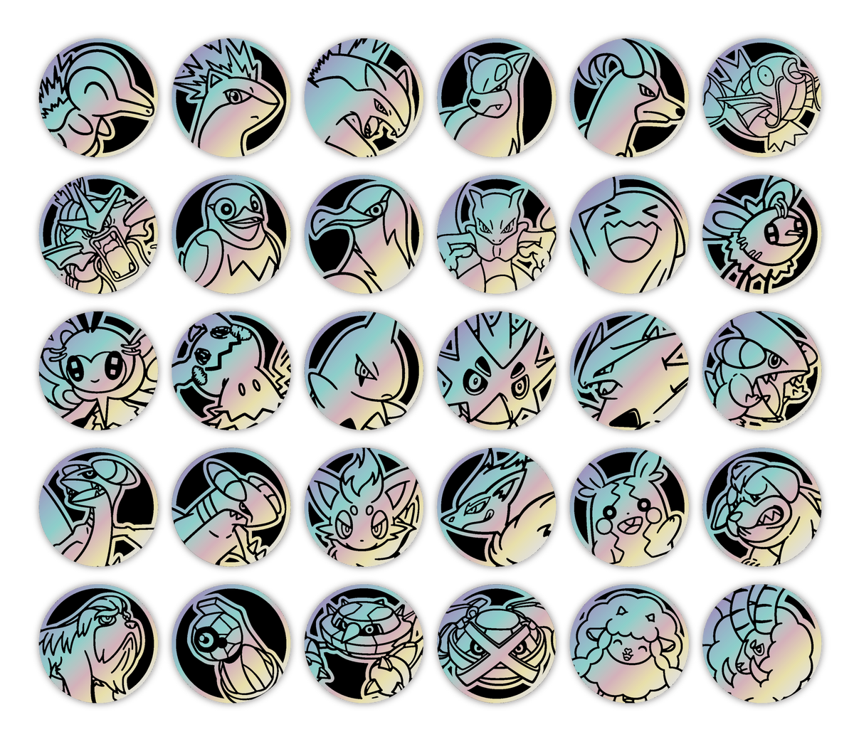 Pokémon TCG - Chasing Glory Together Coin Set