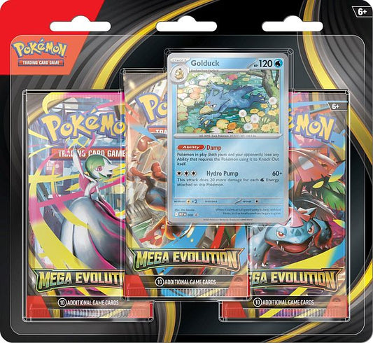 Mega Evolution 3-Pack Blister PokéLotas